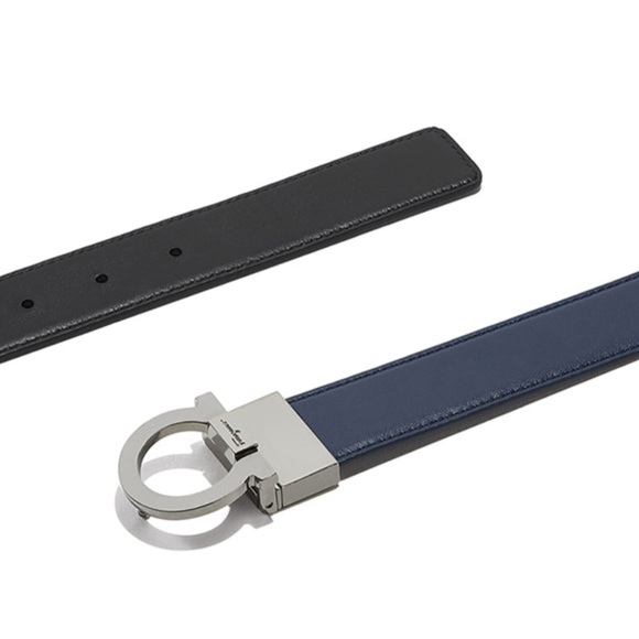 Salvatore Ferragamo Other - { Salvatore Ferragamo } Gancini Reversible Belt